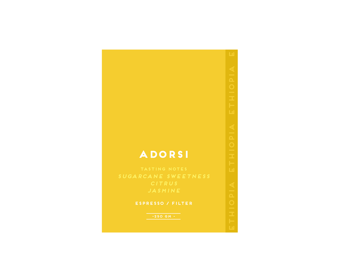 Adorsi Washed, Ethiopia Yirgacheffe - Apothecary Roasting