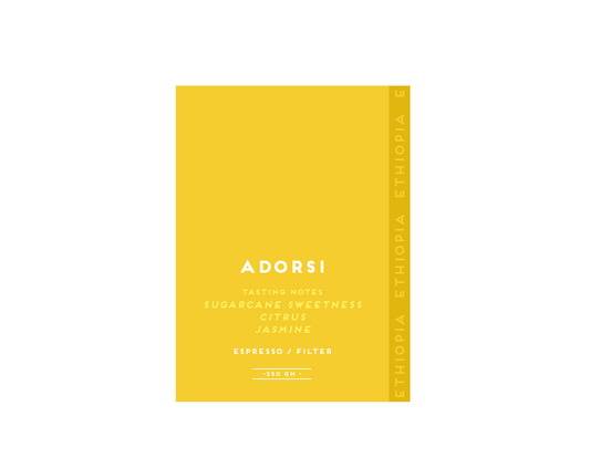 Adorsi Washed, Ethiopia Yirgacheffe - Apothecary Roasting